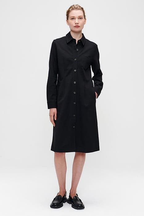 ALTON SHIRT DRESS BLACK by TRVL DRSS