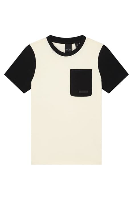 COLORBLOCK TSHIRT BLACK by NIK & NIK