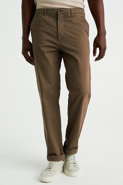 CHINO DARK GREEN by WE Fashion