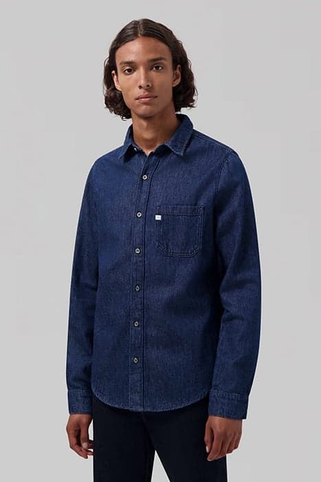 STANLEY SHIRT - STRONG BLUE by Mud Jeans