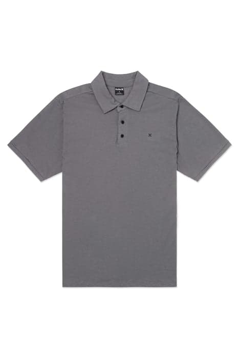 H2O DRI ACE SLUB POLO SHORT SLEEVE STONE GREY by Hurley