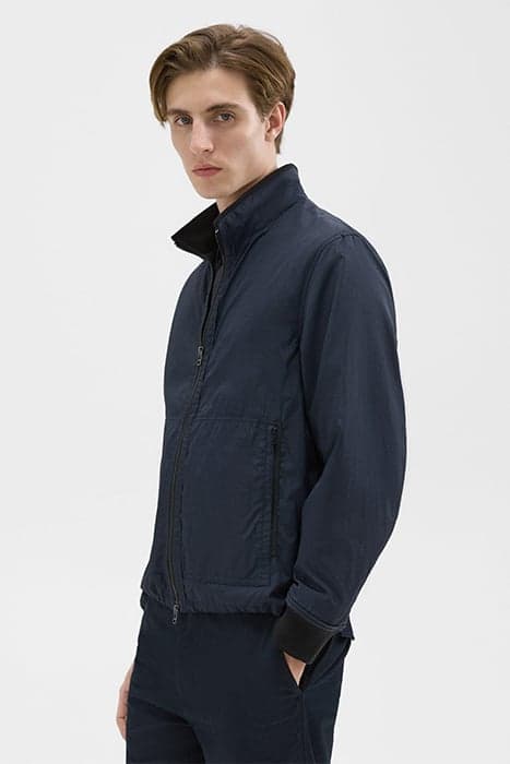 BLOUSON ZIP-UP JACKET NAVY by THEORY