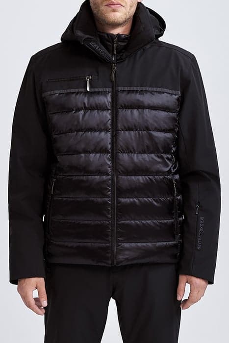 BLACK IKKS X DUVILLARD PADDED JACKET BLACK by IKKS