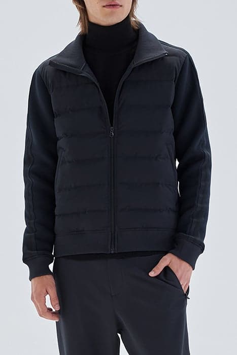 DARK NAVY QUILTED LIGHT PADDED JACKET DARK NAVY by IKKS