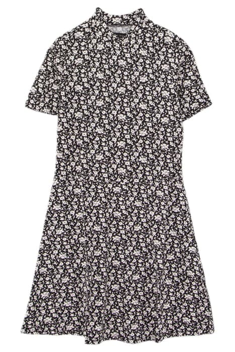 GIRLS’ BLACK FLORAL PRINT DRESS BLACK by IKKS