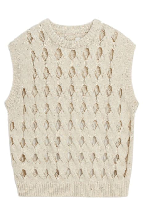 TOBY VEST ECRU by Soulland