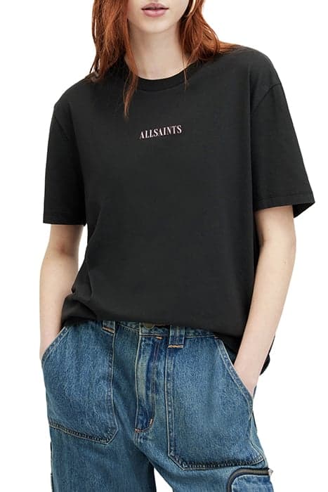 CREDI BOYFRIEND TEE BLACK by AllSaints