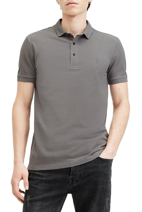 REFORM SS POLO ASH GREY by AllSaints