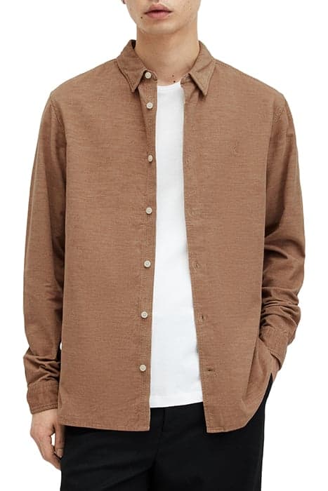 LORELLA LS SHIRT CAMEL BROWN by AllSaints