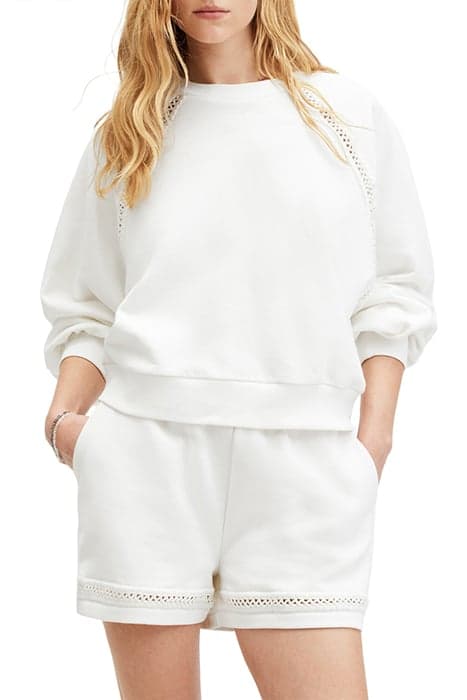 EWELINA SWEAT CHALK WHITE by AllSaints