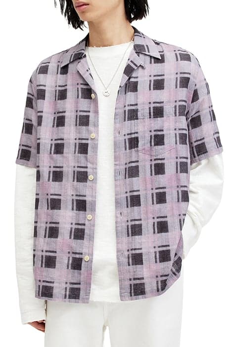 BIG SUR SS SHIRT SUGARED LILAC by AllSaints