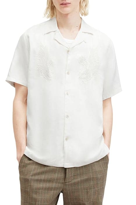 AQUILA SS SHIRT AVALON WHITE by AllSaints