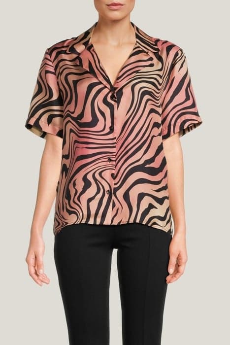 SHORT SLEEVED TOP MULTI by Sandro