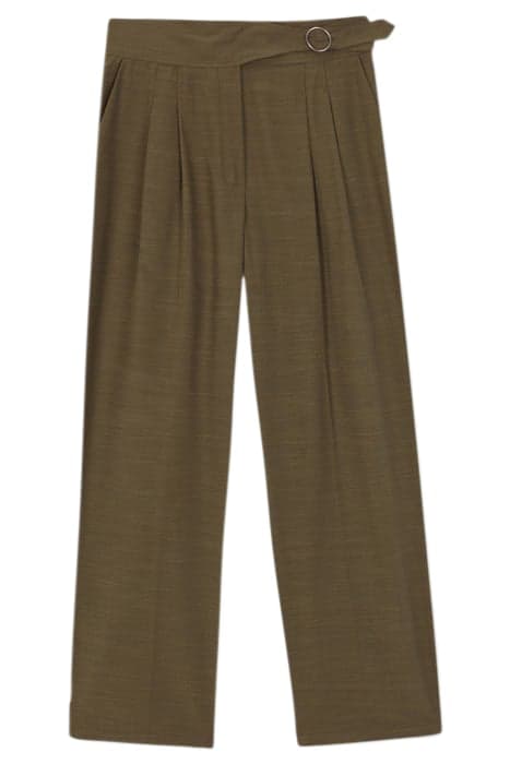 MILI TENCEL PANT KHAKI by Scalpers