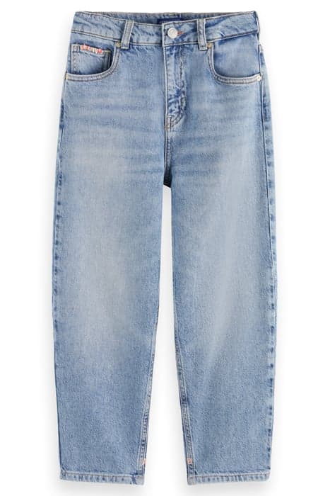 THE TIDE HIGH-RISE BALLOON JEANS - HIDDEN GEM MID BLUE by Scotch & Soda