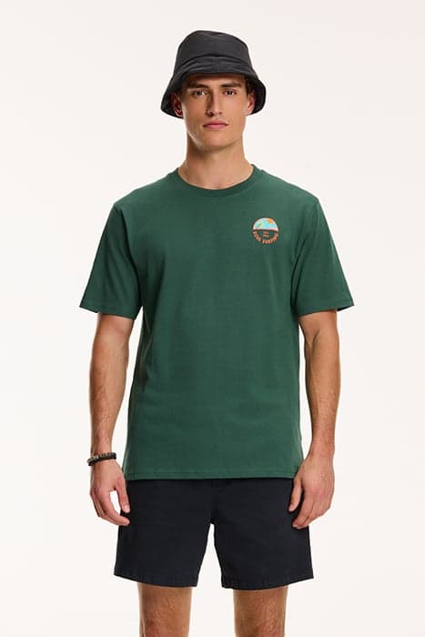 SOUL SURFING T-SHIRT CILANTRO GREEN by Shiwi