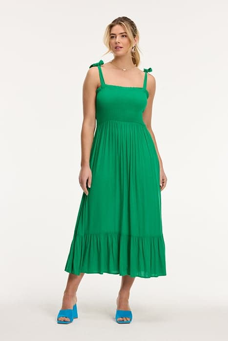 JOAN DRESS BASIL GREEN by Shiwi