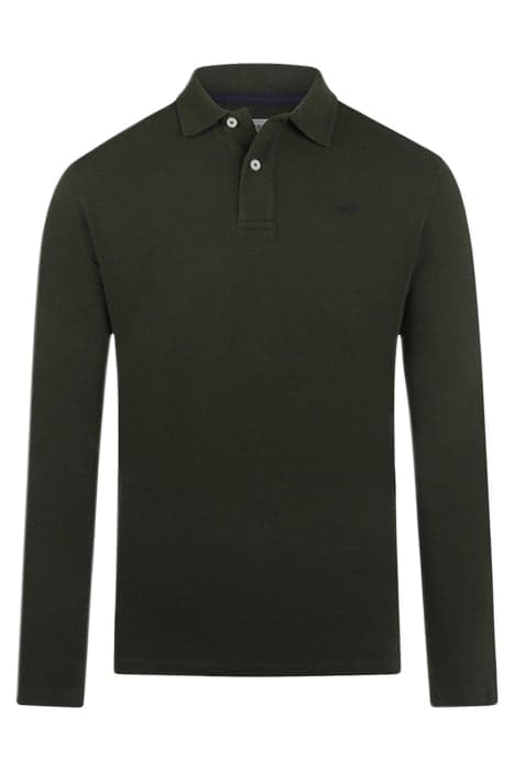 LONG SLEEVE POLO PINE GREEN by McGregor