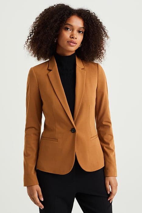 BLAZER LIGHT BROWN by WE Fashion