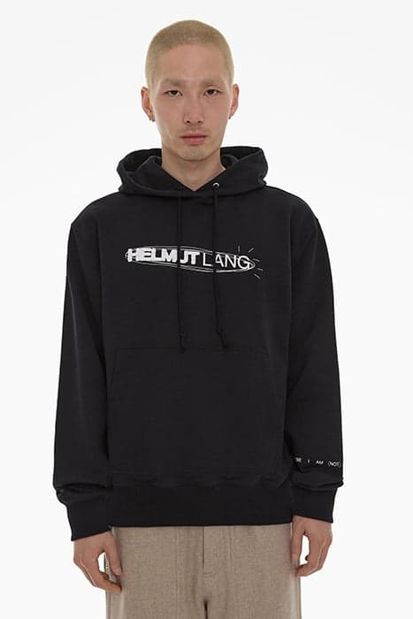 OUTER SP HOODIE COTTON BLACK by Helmut Lang