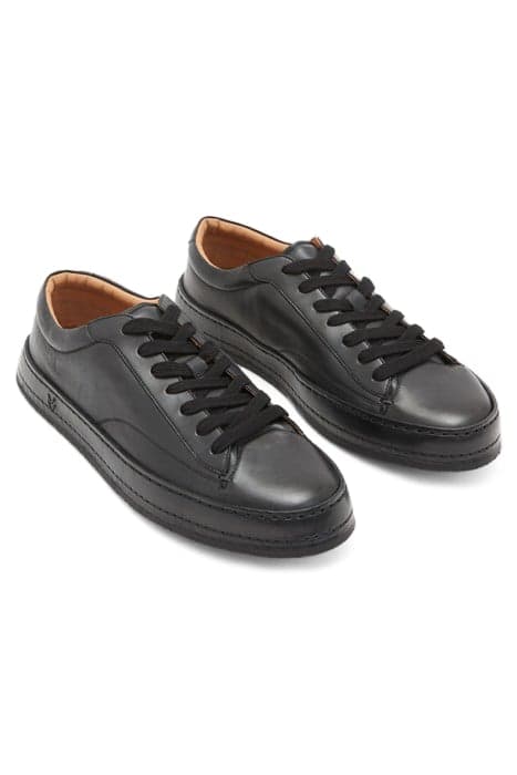 WOOSTER ARTISAN LOW TOP BLACK by John Varvatos