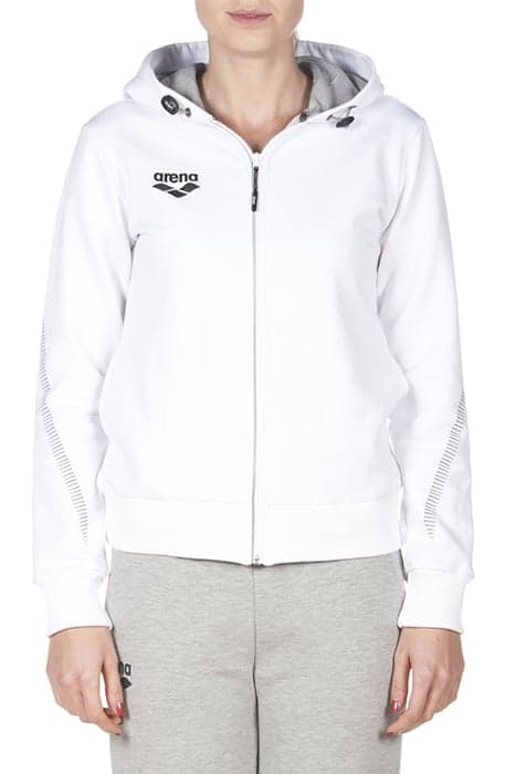 W TL HOODED JACKET WHITE by Arena