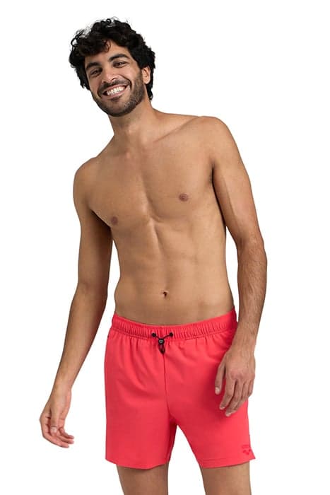 MEN'S ARENA EVO BEACH SHORT SOLID FLUO RED by Arena