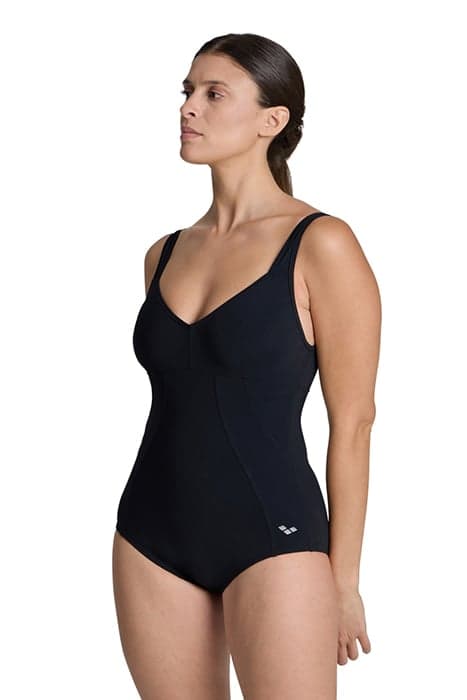 W VERTIGO ONE PIECE LOW C CUP R BLACK by Arena