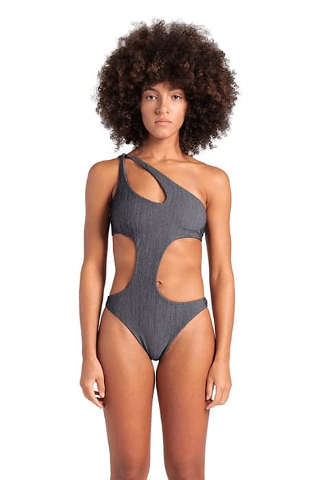 WOMEN'S ARENA TECH WOOL CUT OUT SWIMSUIT BLACK by Arena