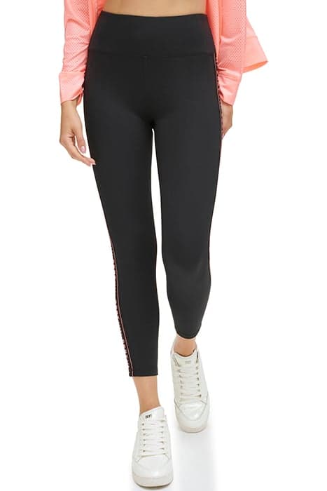 HW 7/8 LEGGING LOGO ATOMIC PNK by DKNY