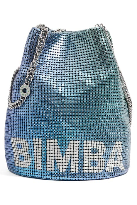 IRIDESCENT MESH BUCKET BAG by Bimba y Lola