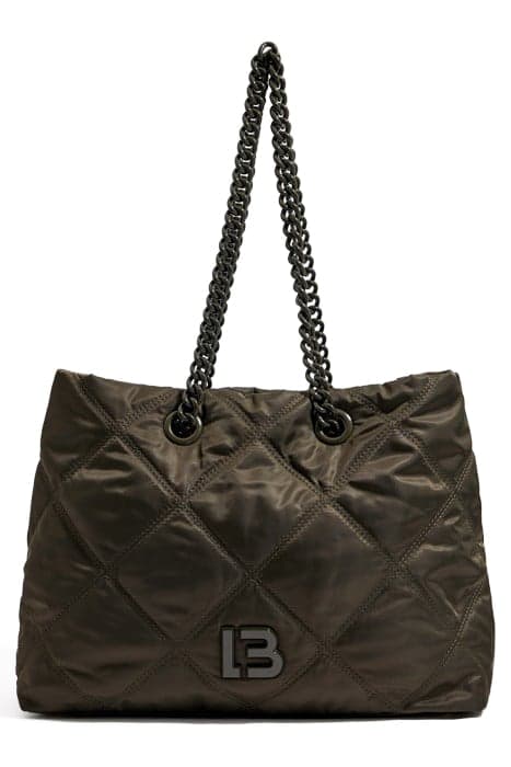 L GREEN PADDED SHOPPER BAG by Bimba y Lola