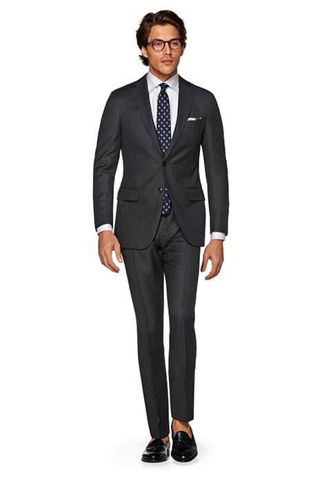 DARK GREY BIRD'S EYE TAILORED FIT SIENNA BLAZER by Suitsupply