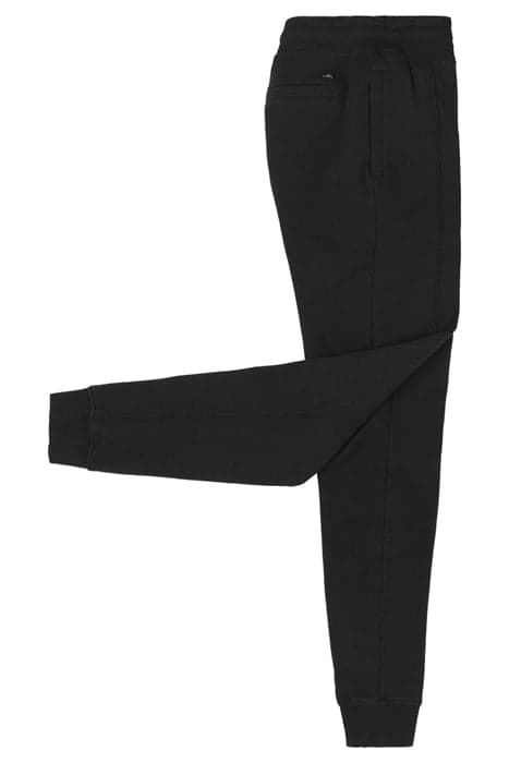 LOGAN-PINTUCK | CUFFED SWEATPANTS MATT BLACK by WAHTS