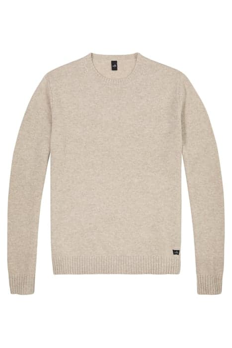 POWELL | MERINO CASHMERE SWEATER SAND MELANGE by WAHTS