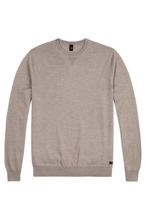 MASON | CASHFEEL CREWNECK PULLOVER SAND MELANGE by WAHTS