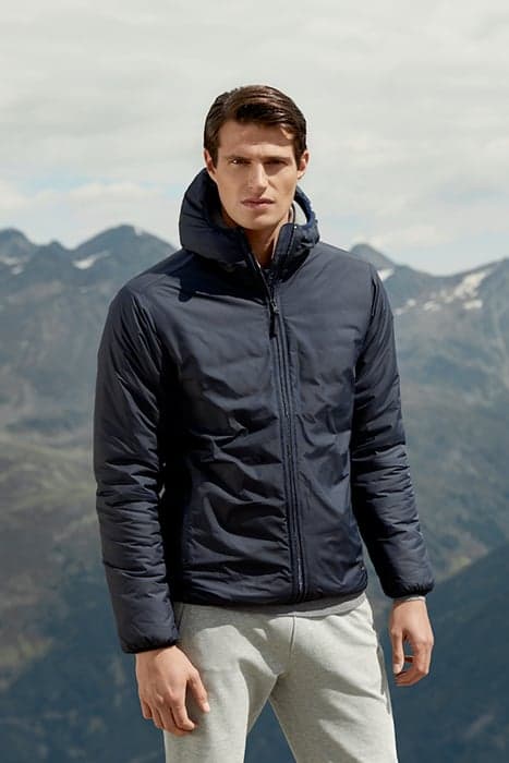 JOHNSON | PADDED COMMUTER JACKET DARK NAVY by WAHTS