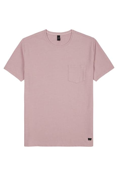 PARKER | STRETCH LINEN T-SHIRT SILVER PINK by WAHTS