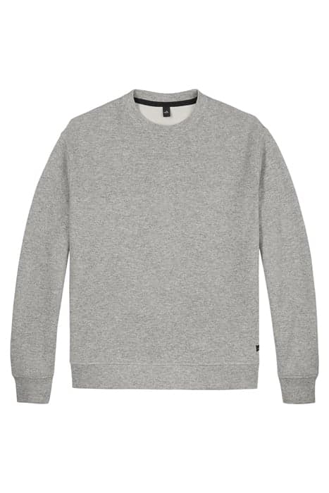 GUNNER | COTTON CASHMERE SWEATER LIGHT GREY MELANGE by WAHTS