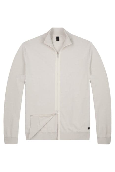 WILSON | FULL ZIPPED PULLOVER CHALK WHITE by WAHTS