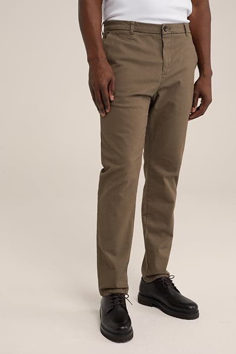 CHINO DARK GREEN by WE Fashion