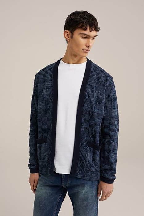 CARDIGAN DARK BLUE by WE Fashion