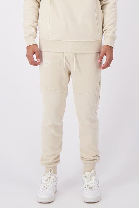 STRIPE SWEATPANTS SAND by Black Bananas