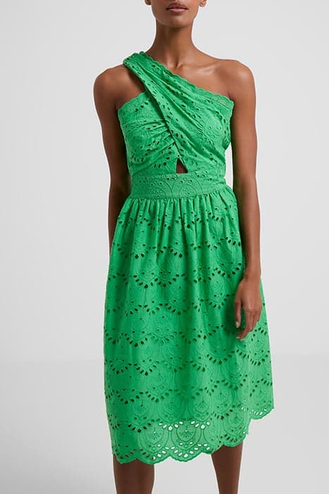 APPELONA ANGLAISE DRESS GREEN by French Connection