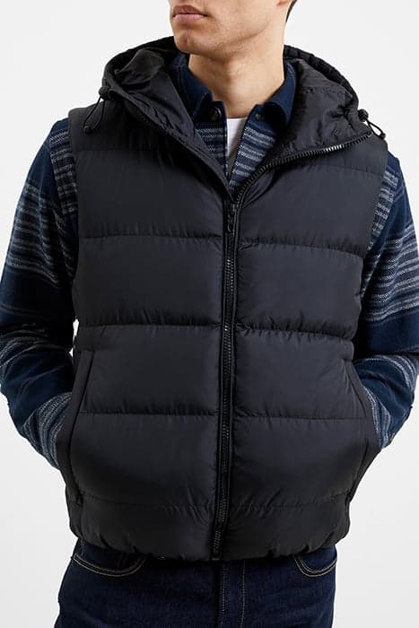 GILET HOOD MR BLACK by French Connection