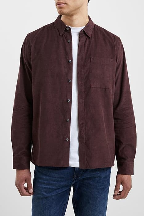 CORD SHIRT BROWN by French Connection