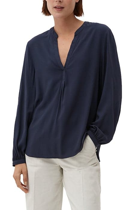 S.OLIVER BLOUSES MARINE BLUE by s. Oliver