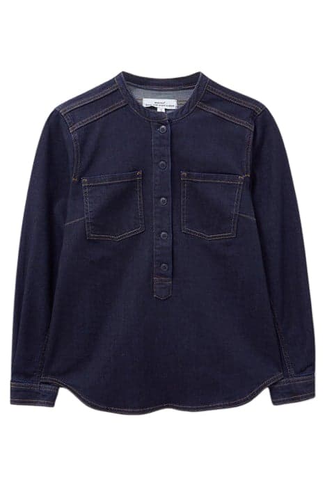 QUINN DENIM SHIRT DARK DENIM by White Stuff