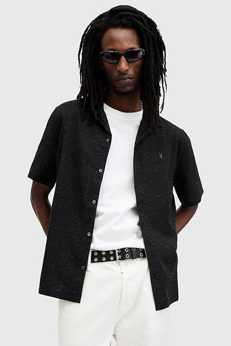 BRYANT SS SHIRT BLACK by AllSaints