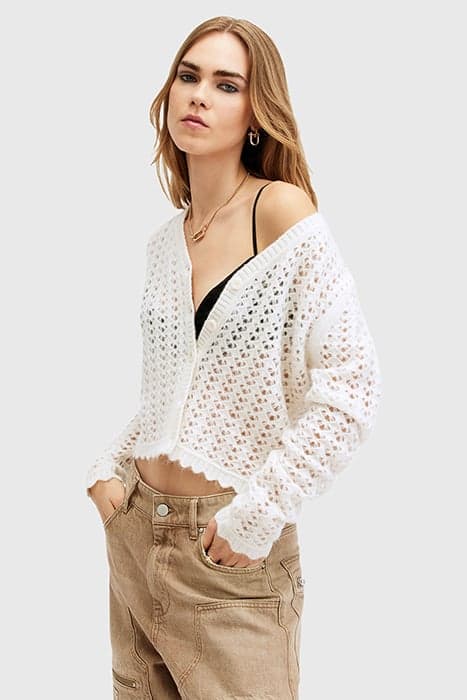 VIVIAN CARDIGAN CHALK WHITE by AllSaints